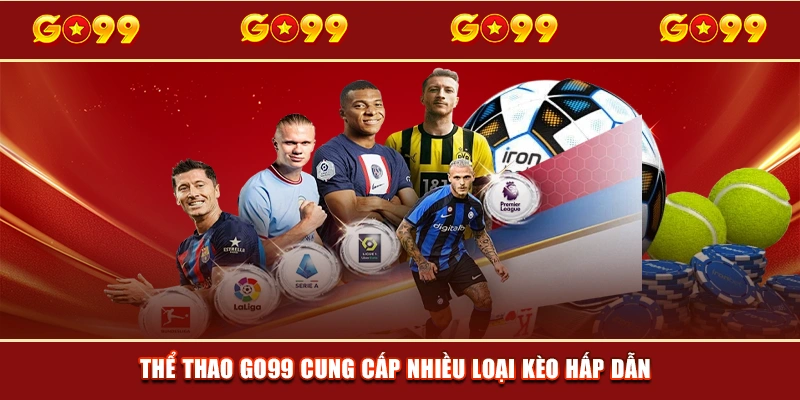 Thể thao GO99 cung cấp nhiều loại kèo hấp dẫn