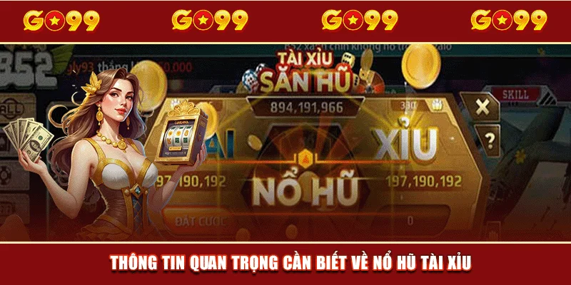 Thông tin quan trọng cần biết về Nổ Hũ Tài Xỉu